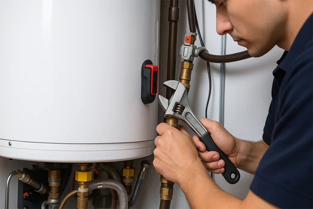 water heater maintain